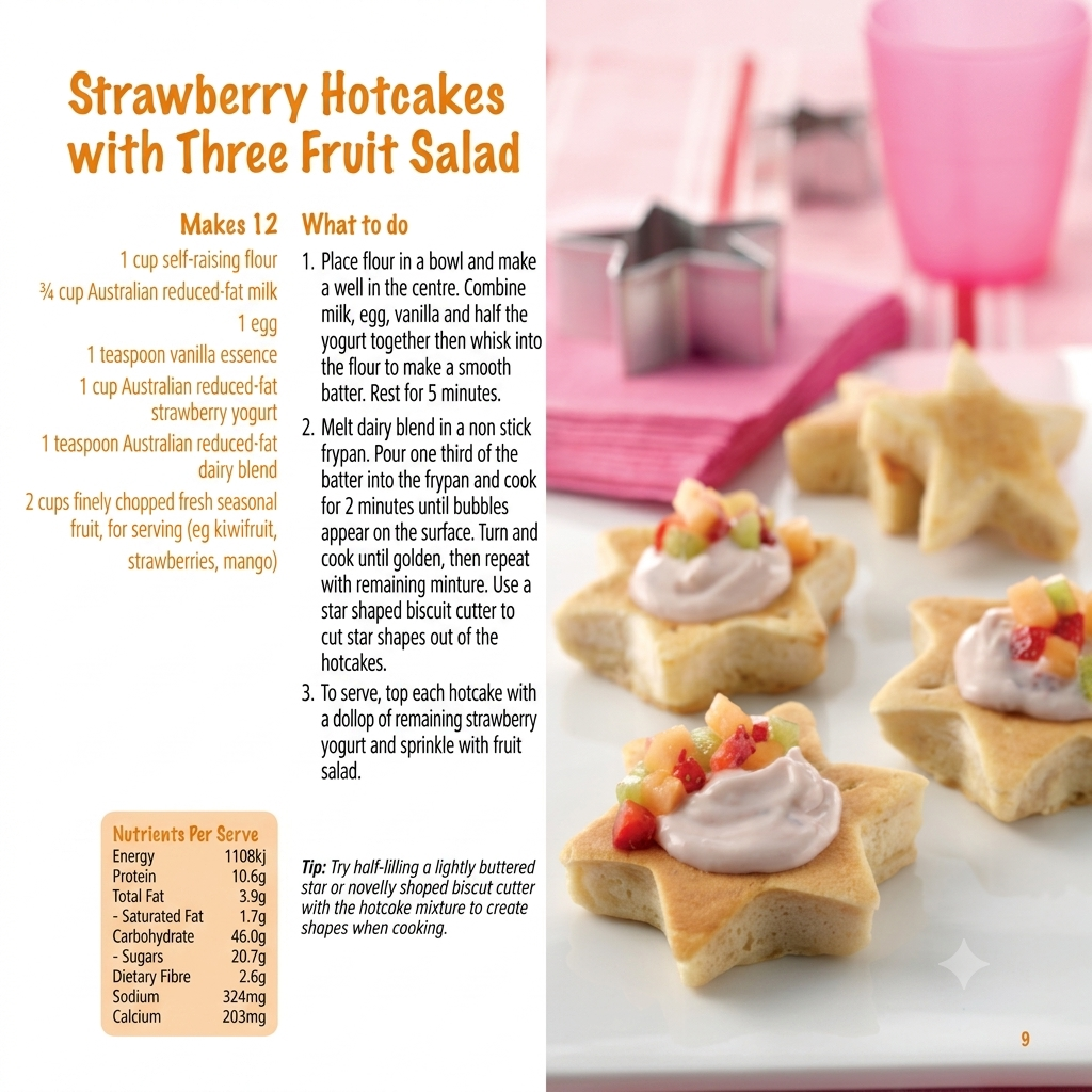 Kids Good Health Recipe Book | Fun & Nutritious Dairy-Based Meal Ideas — Printable PDF⭐⭐⭐⭐⭐- Myskar